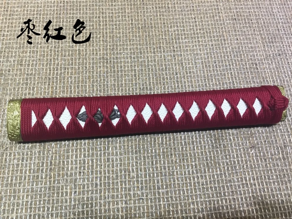 Новый высококачественный меч катана рукоятка Tsuka для японских искусств Menuki Fuchi