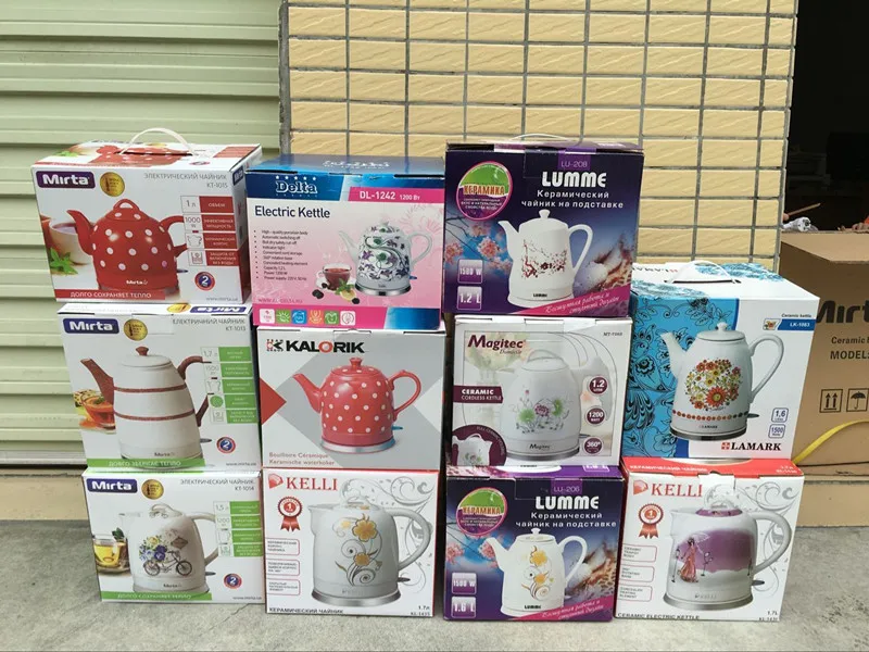 Высококачественный керамический экспортный электрический чайник быстро