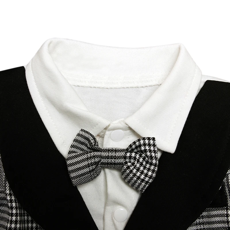 Комбинезон для маленьких мальчиков одежда из чистого хлопка новорожденных