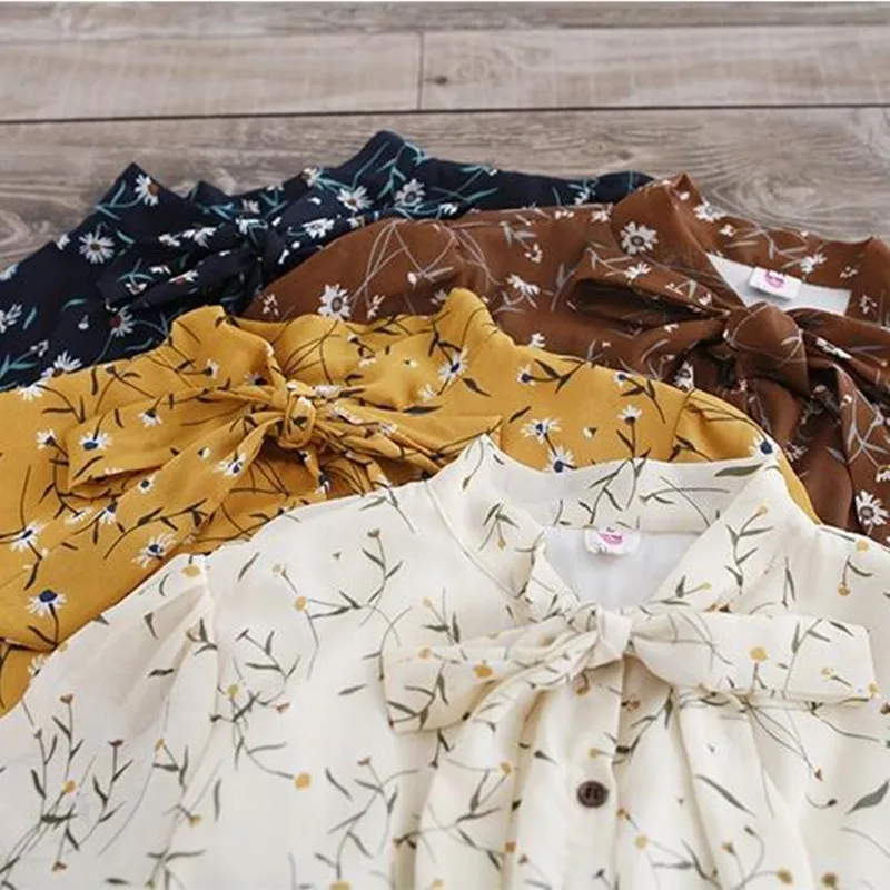 Милое Платье Мори для девушек лето 2019 женские шифоновые платья с цветочным