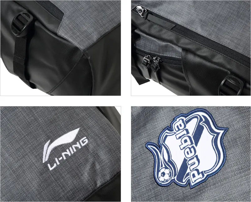 Li-Ning унисекс Puebla Клубные рюкзаки для тренажерного зала 300*180*520 мм с подкладкой из полиэстера для фитнеса спортивные тренировочные сумки рюкзак ABSN099 BBF281