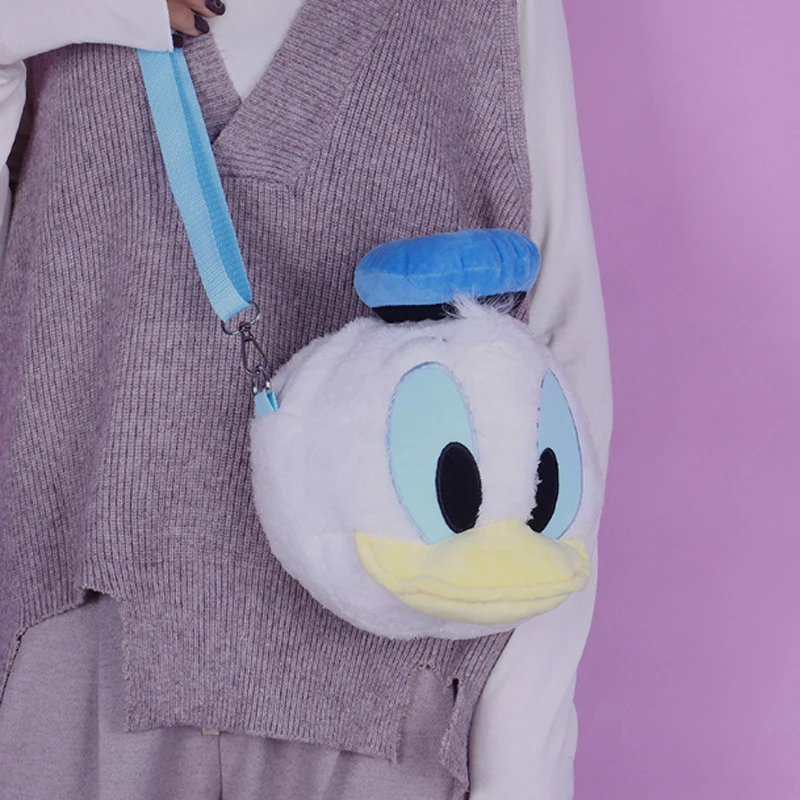 Disney Дональд Дак детские плюшевые рюкзаки милый плюшевый мультфильм детский рюкзак игрушки Девочки Мальчики Мини школьная плюшевая сумка игрушка