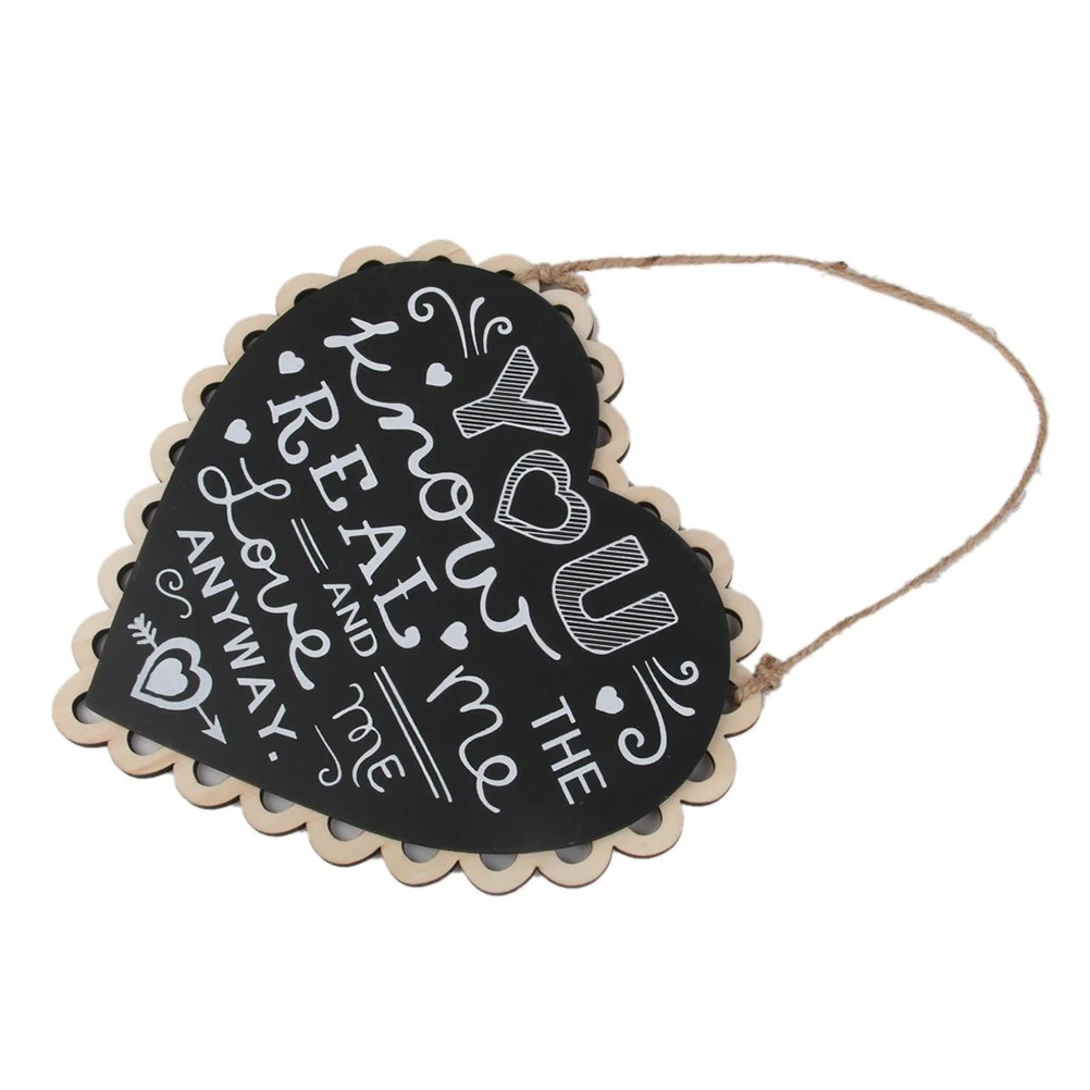 DIY висит Свадебные деревянный знак вы знаете реальные мне и Love Me так или иначе|sign