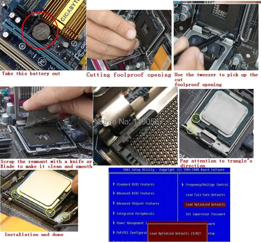 Intel xeon e5440 процессора 2.83 ГГц 12 МБ 1333 мГц quad core lga771 сервер | Компьютеры и офис