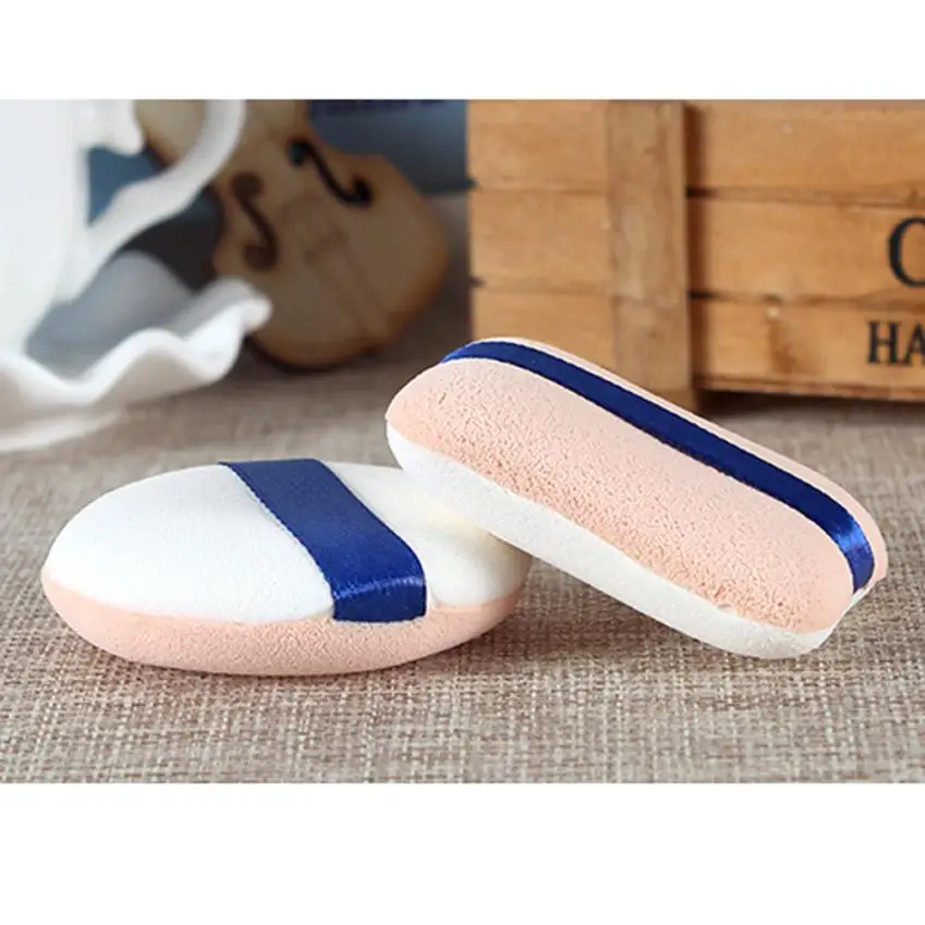 Новая мода высокое качество 2 шт. основа для макияжа красота косметическая губка