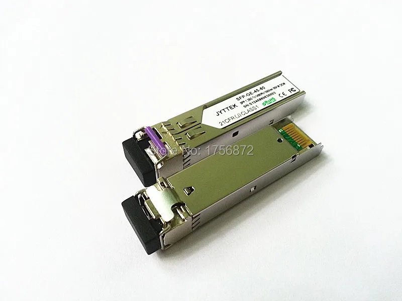 Free Shipping 1.25G BIDI SFP Transceiver 80KM 1490nm/1550nm LC/SC Connector Module | Мобильные телефоны и аксессуары