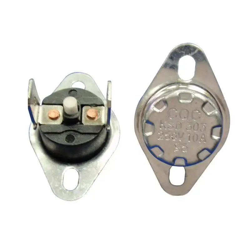 XIXI 5 штук Ручной KSD301/KSD303 95C 97C 100C 105C 110C 115C 120C 125C Градусов Цельсия сброс Термостат температуры переключатель включен.