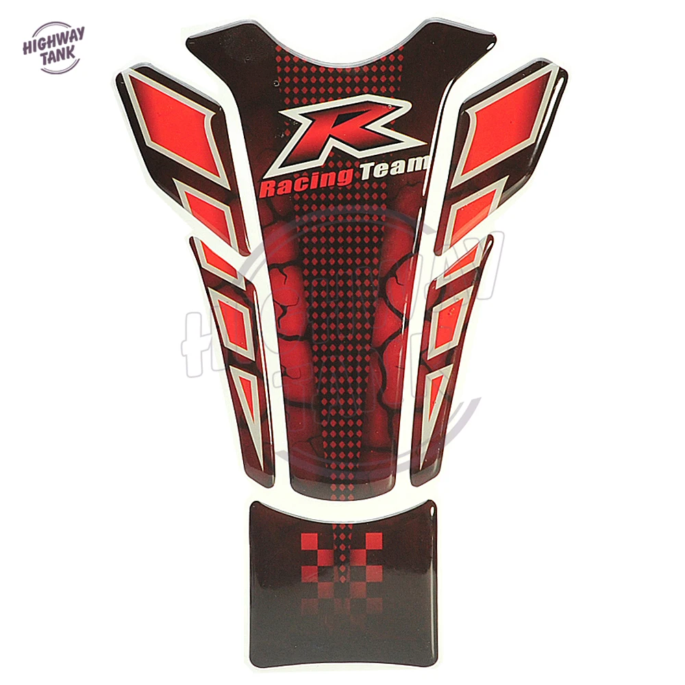Universal 3D Motorcycle Sticker Gas Fuel Tank Pad Protector Cover Decal Case for Yamaha Honda CB600 650 CBF CBR Tankpad | Автомобили и