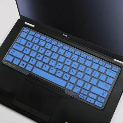 Blue Обложка клавиатуры для ноутбука Защитная крышка для 1" ноутбука Dell Latitude 5450 3340 7480 7490 5490 5491 E5450 E5470 E7450 E7490 E5490 - Color: Blue