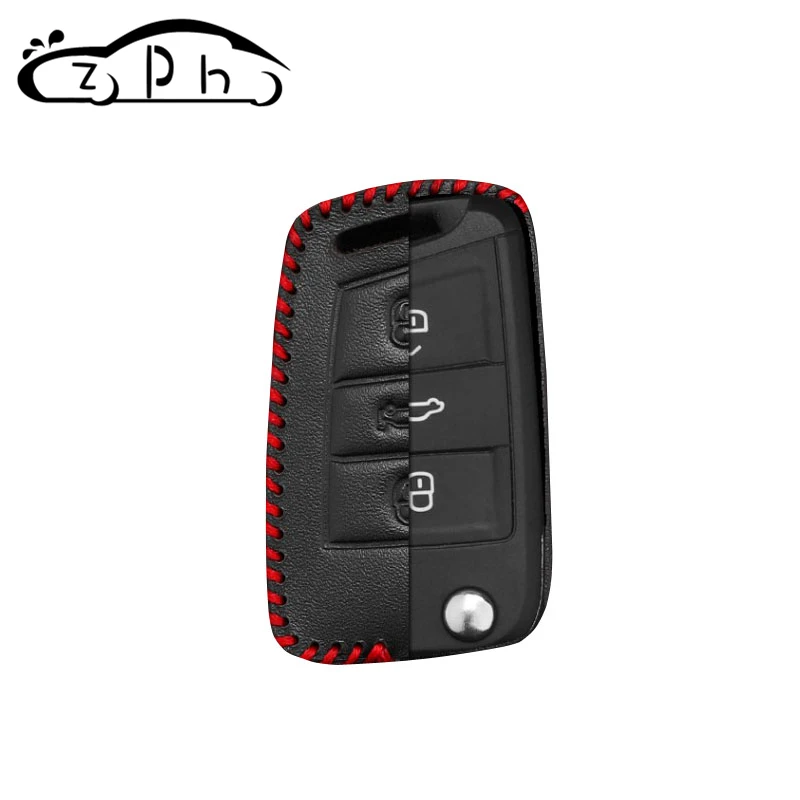 Кожаный чехол для автомобильных ключей Ford Fusion Mustang Explorer F 150 250 350 2017 2018 Край