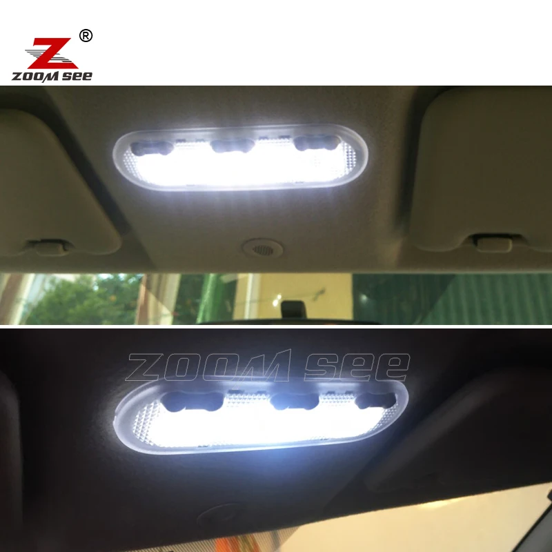 100% совершенно белая Светодиодный ная лампа без ошибок для салона купольная карта