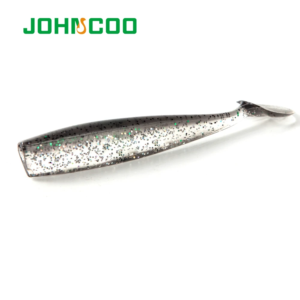 JOHNCOO 4 шт./лот мягкие рыболовные воблеры 100 мм 7 г искусственная рыболовная