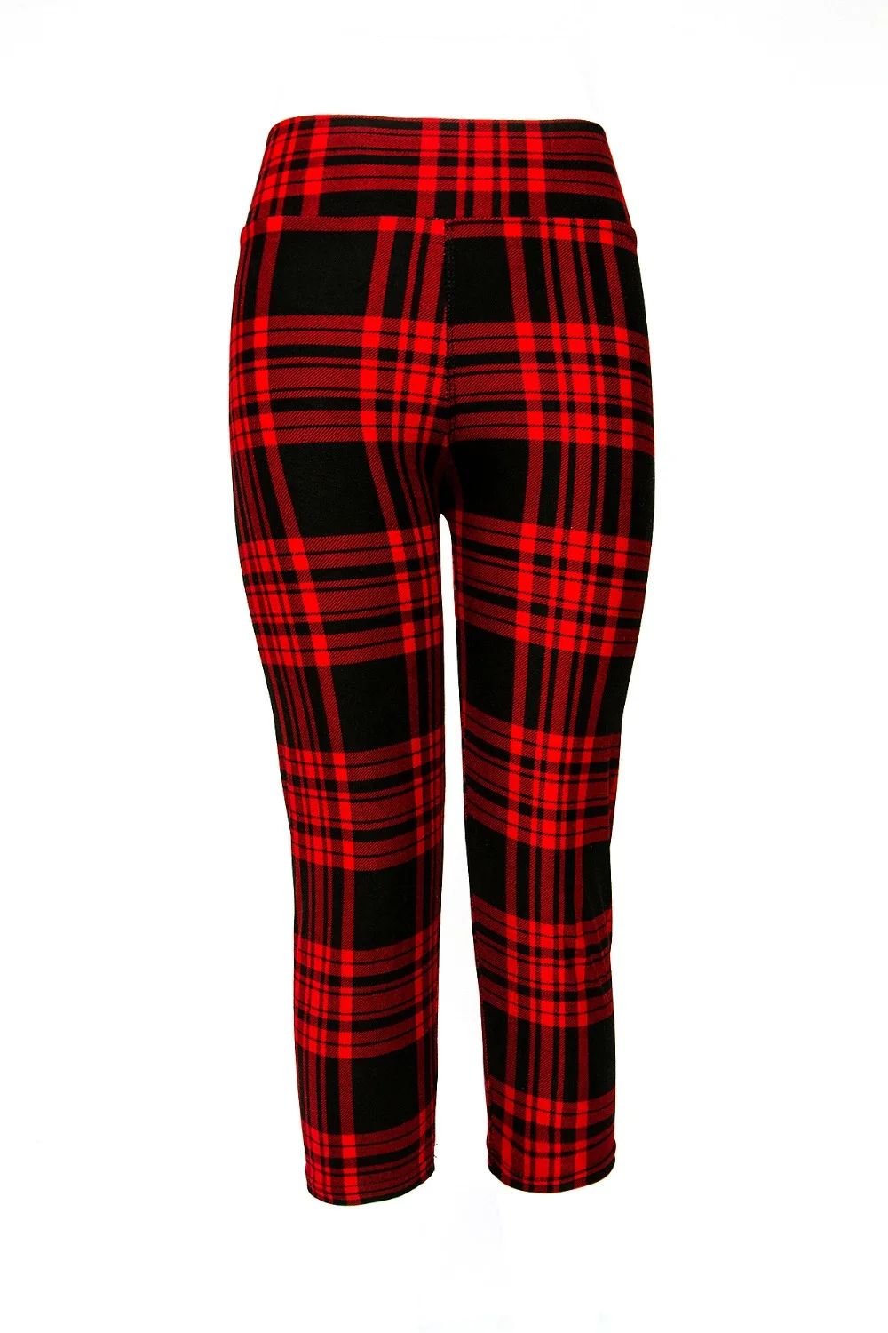 Хит продаж большие размеры женская мода высокая талия цветочный принт красная