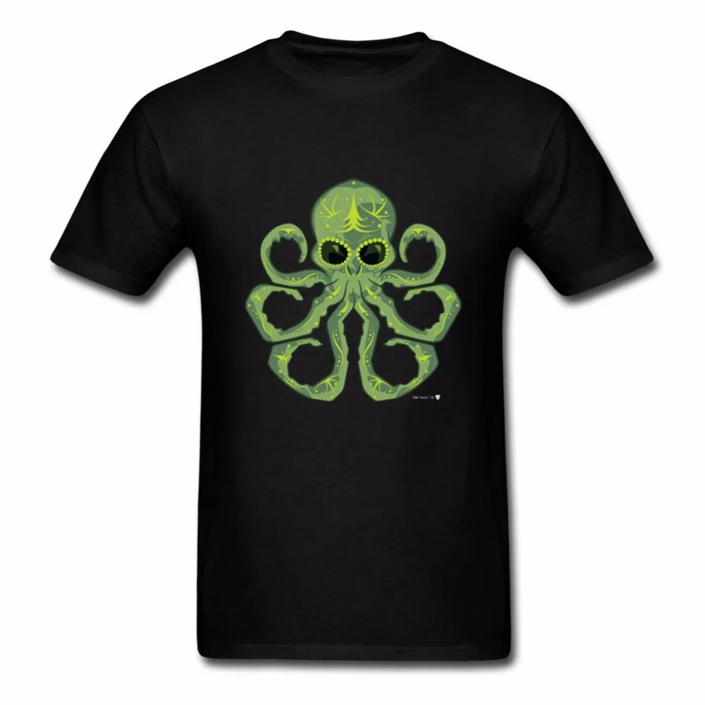 Cthulhu Sugar Skull Футболка с принтом на заказ 100% хлопок мужская футболка Повседневная
