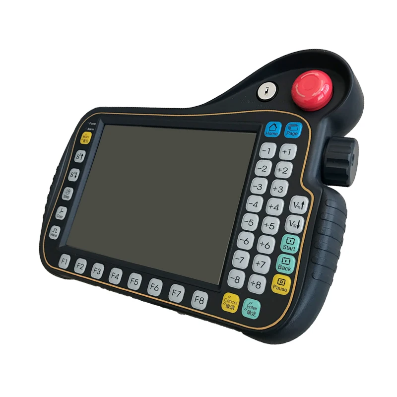 Распродажа 6/7/8 оси MODBUS робот 8 сенсорный экран с ЧПУ поддержка контроллера PLC +