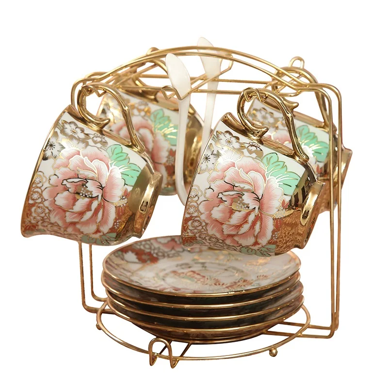 Английский стиль деревенский кофейный набор чашки свадебные подарки чайный кофе