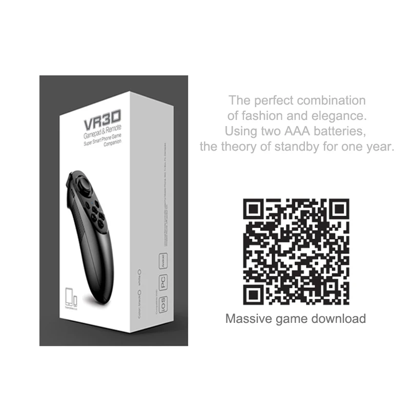 Беспроводной Bluetooth геймпад MOCUTE VR контроллер для смартфонов Android джойстик iPhone 3D