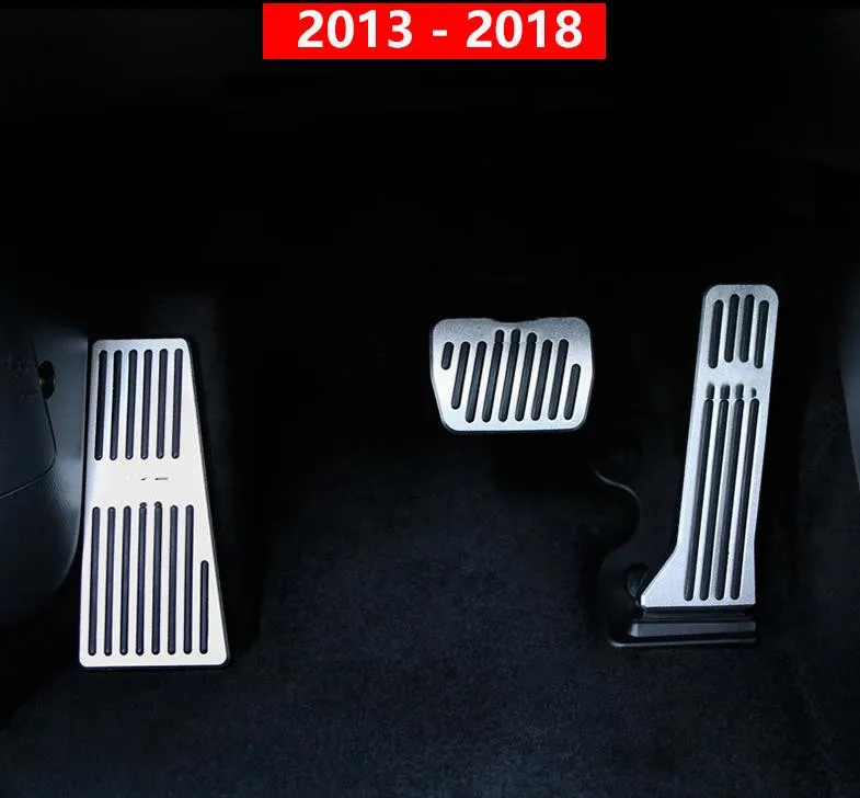 Алюминиевый автомобильный акселератор педаль газа тормоза Подножка Накладка