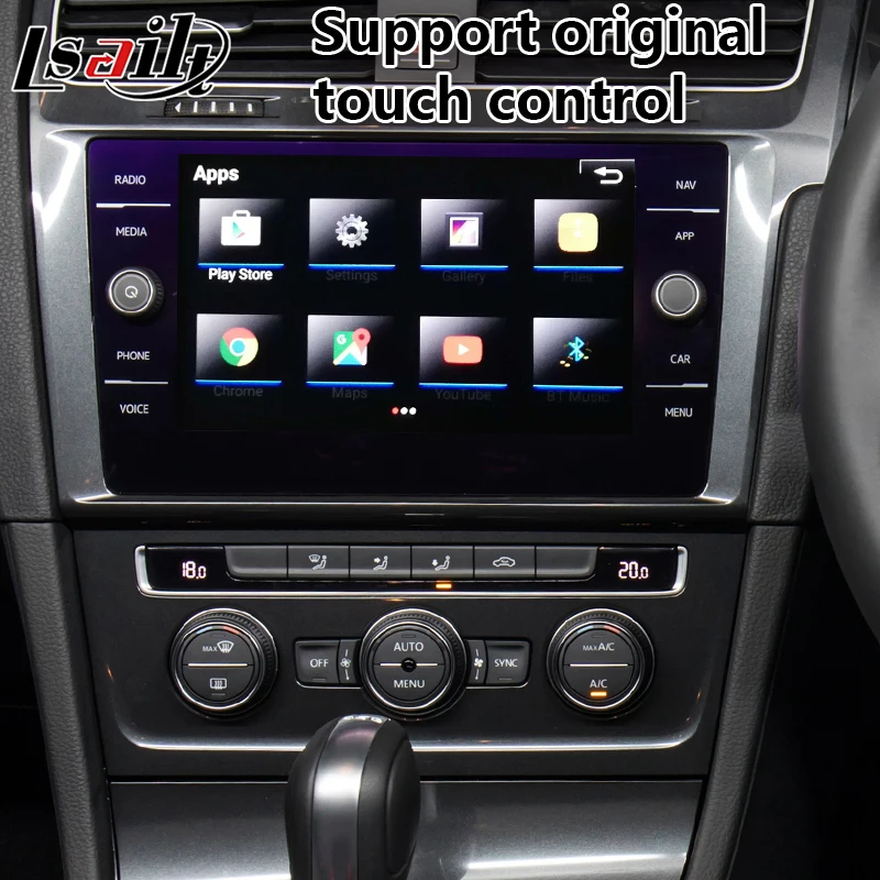 Мультимедийный Интерфейс Android для Volkswagen Teramout / Atlas T Roc MOB MIB MIB2 System 2017 2019