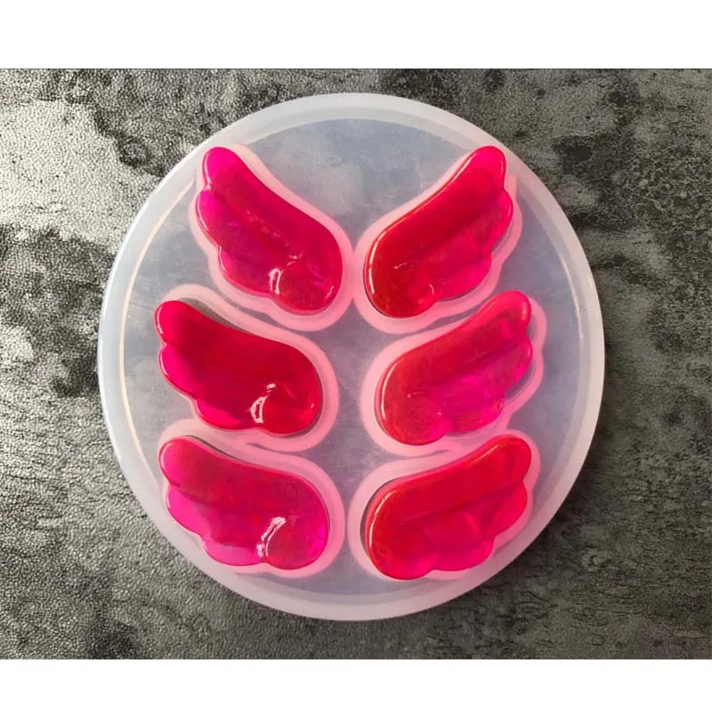 

1 шт формы крыла ручной работы эпоксидные силиконовые формы, DIY декоративные инструменты H145