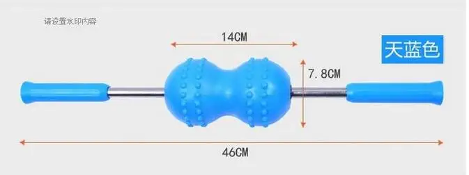 Роликовый массажер с плавающей точкой для глубокого расслабления мышц два мяча
