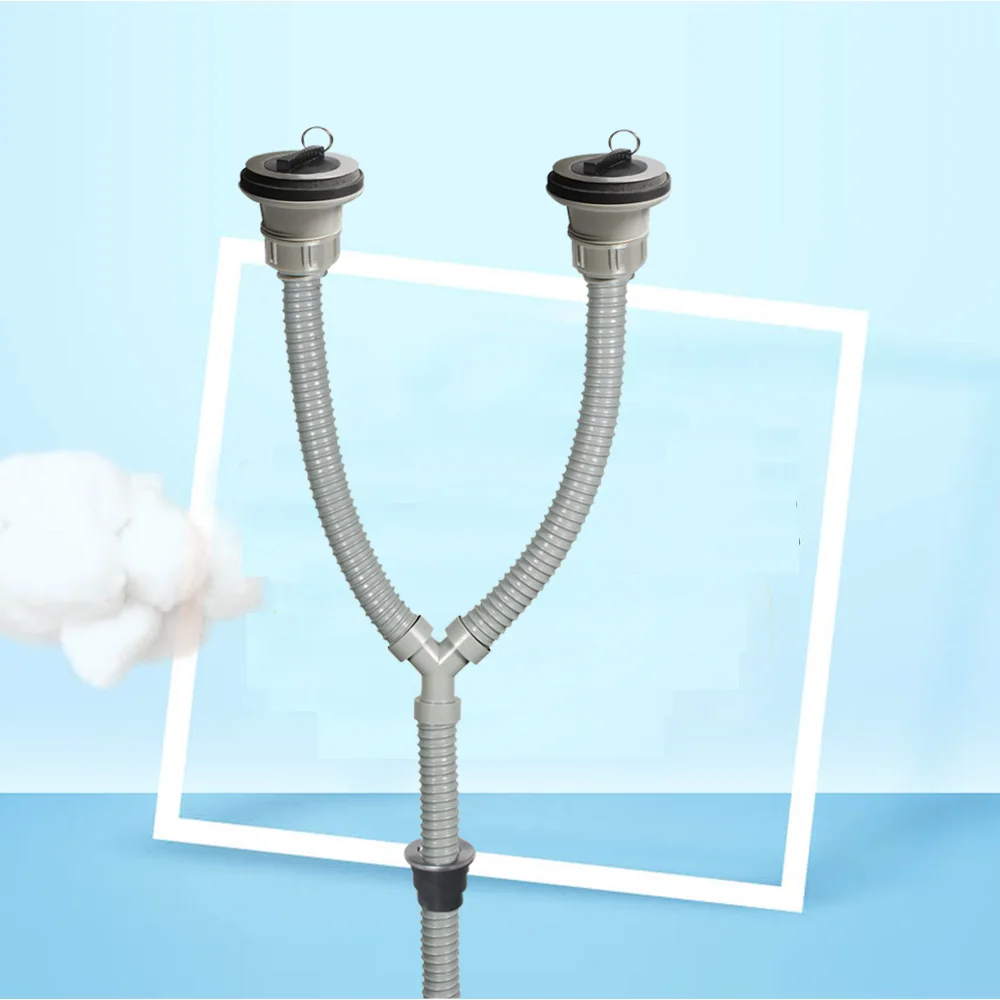 Talea двойная раковина набор для слива белья фильтр закрытый сеткой слив со