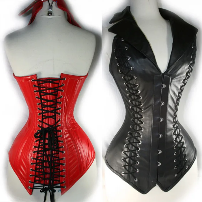 6Xl Сексуальный Пояс Cincher кожаный латексный пояс Корректирующее белье панк Рок