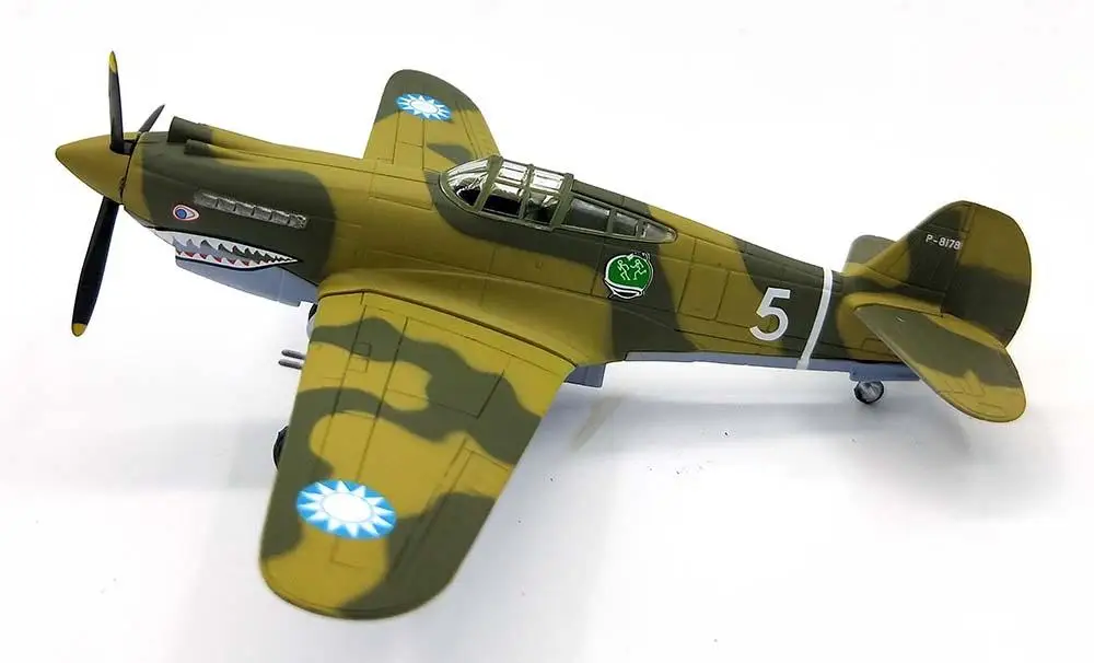 WWII P-40 NO.5 1/72 модель самолета литья под давлением |