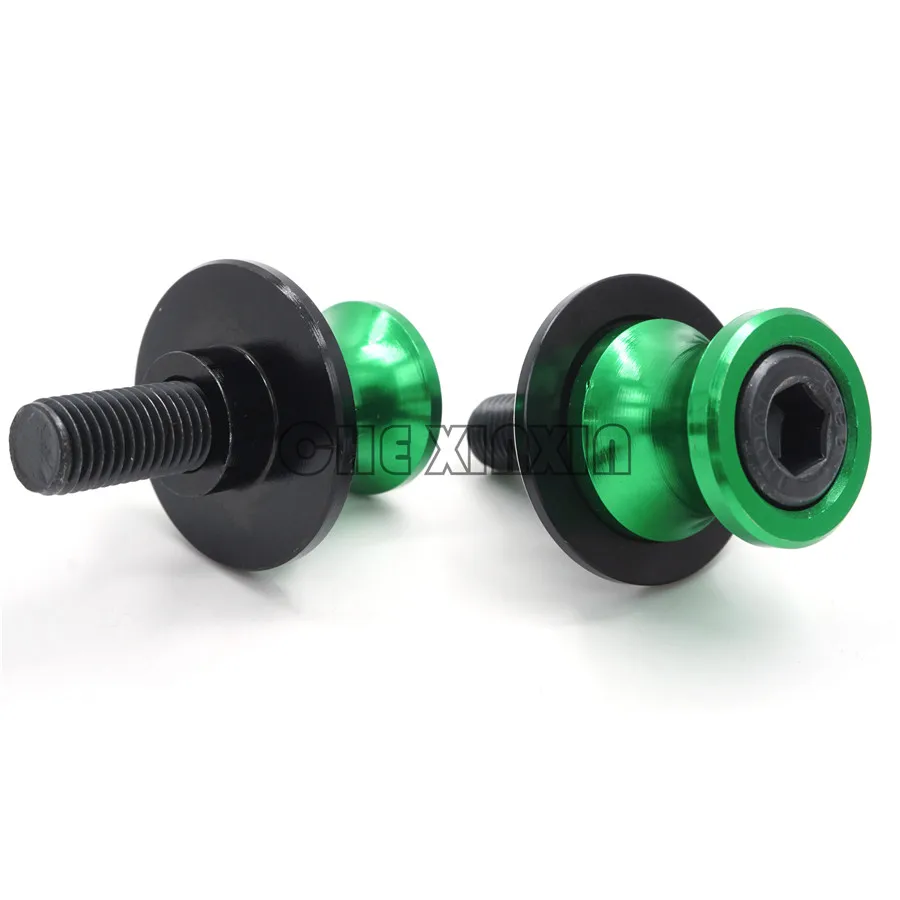 Высокое качество мотоцикл винт M10 стенд винты маятник Катушки слайдер для Kawasaki Z250