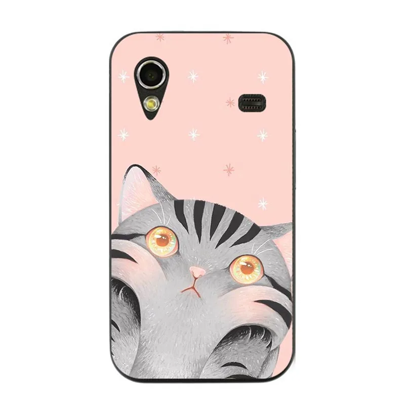Милый чехол с принтом кошки в виде животного для samsung Galaxy Ace S5830i GT S5830, GT-S5830i, мягкий чехол для телефона