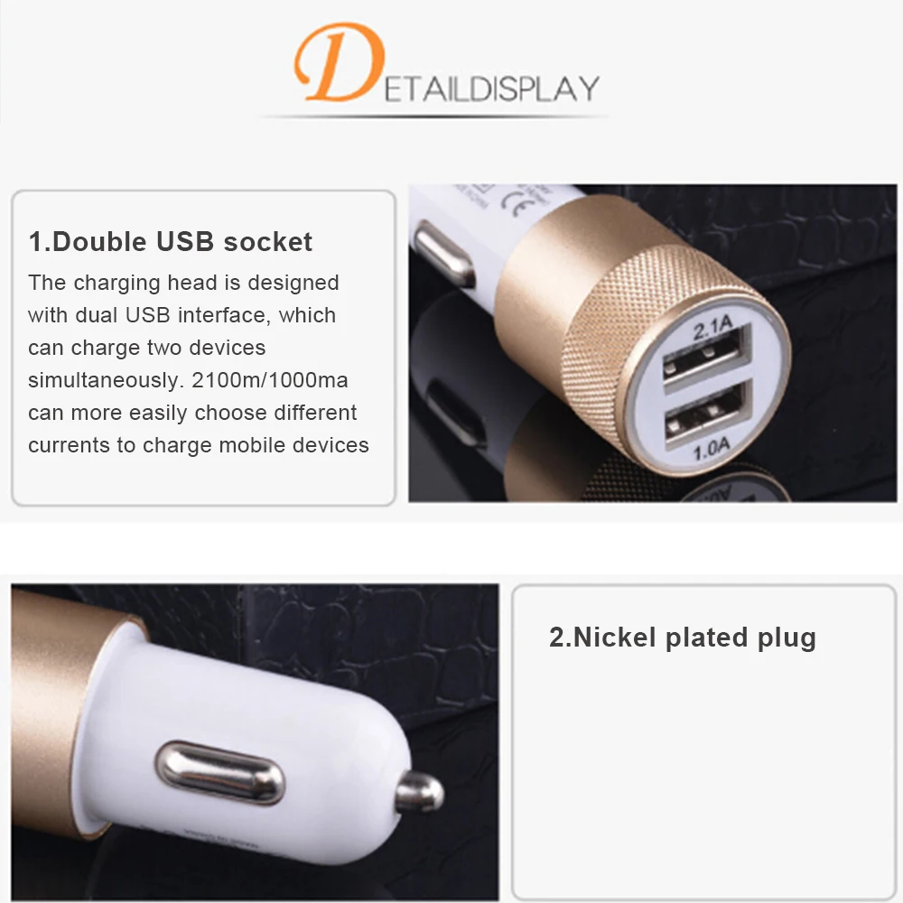 Мини USB Автомобильное зарядное устройство для мобильного телефона лучший