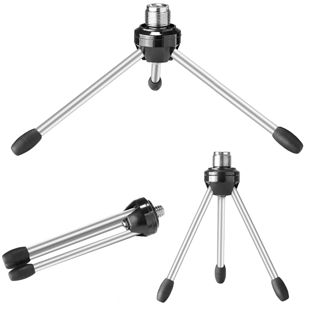 Складной штатив Neewer настольная микрофонная стойка прочная конструкция из железа