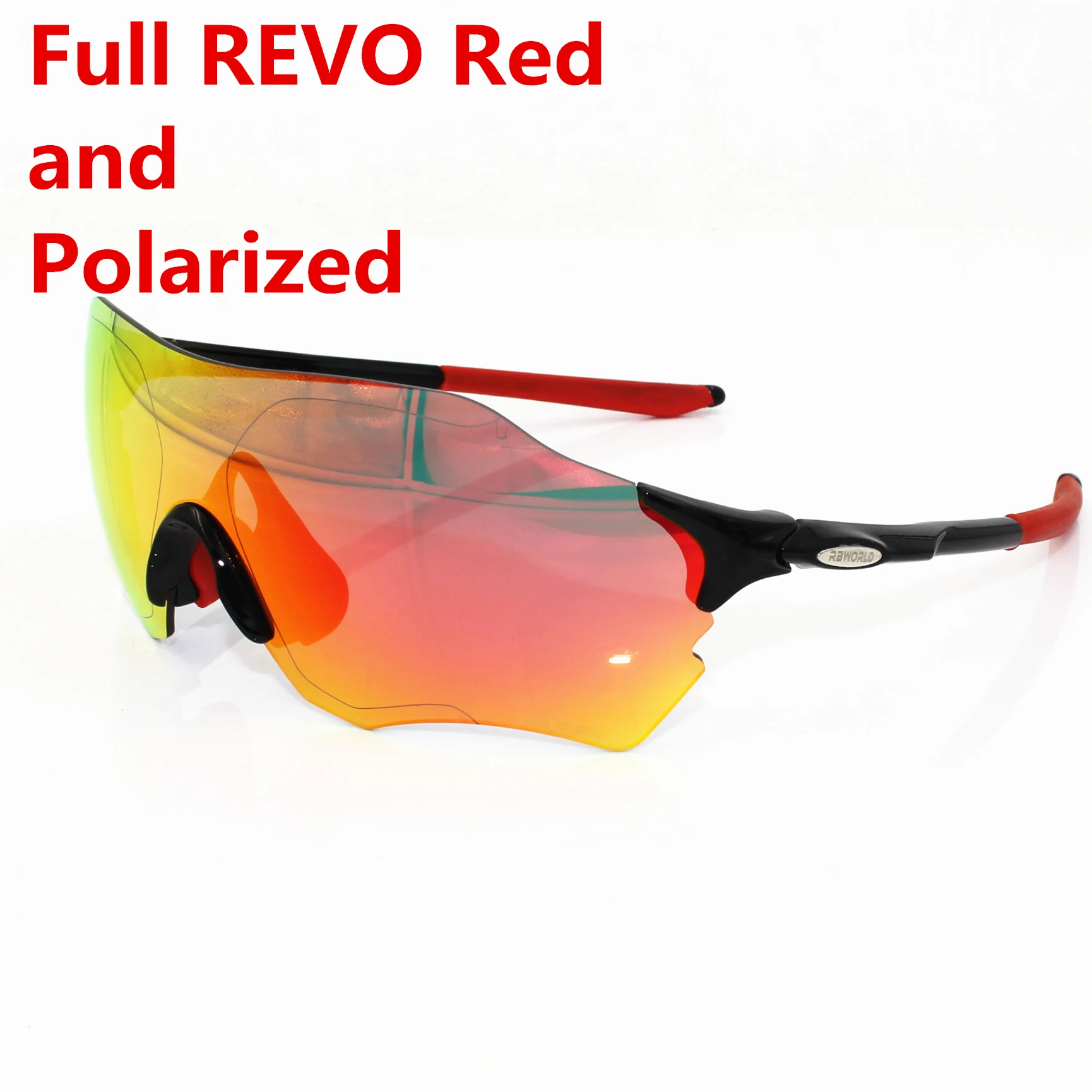 20 polarized Evzeroer поляризационные мужские спортивные очки TR90 с красными линзами для горного велосипеда, горного велосипеда, очки для бега - Цвет: 20 polarized