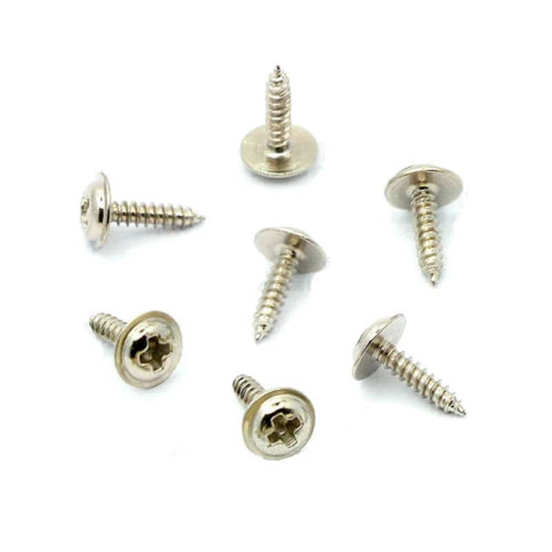 M1.5 M1.6 M1.7 M2 M2.6 Phillips круглая головка с шайбой контактная площадка под винт