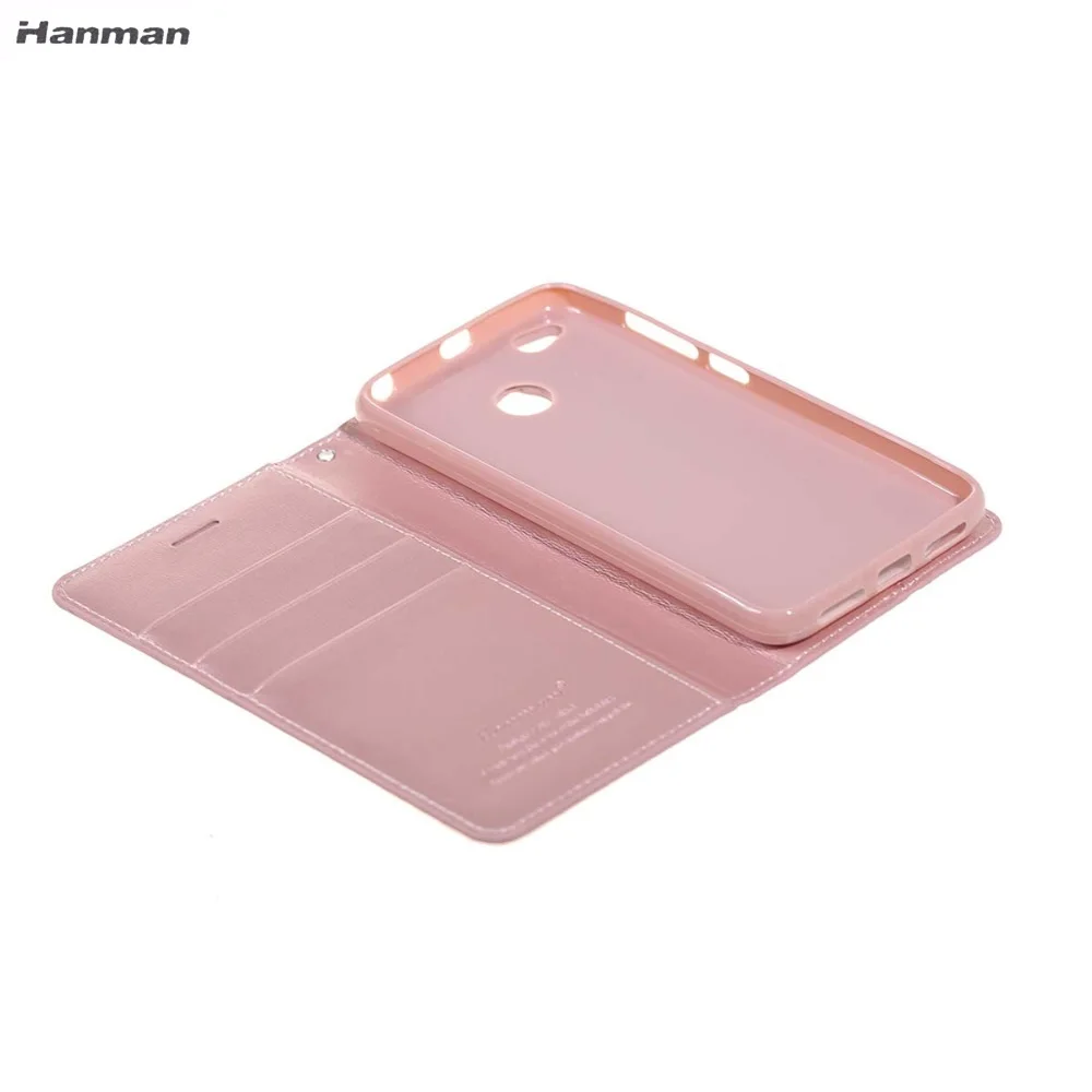 Hanman для Xiaomi mi Max 2 Чехол x2 Max2 кожаный бумажник откидная крышка Подставка x телефон