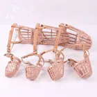 Намордник для домашних животных, безопасная намордник для собак, маска для собак, коры, сетка, дышащий уход за ртом, регулируемая защита от укусов, товары для собак