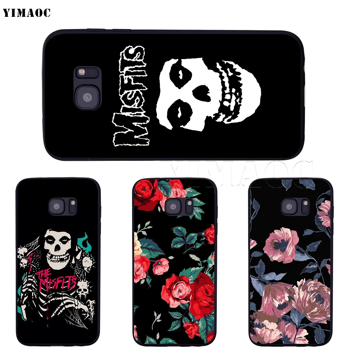 Мягкий силиконовый чехол YIMAOC The Misfits Jerry для Samsung Galaxy S6 S7 Edge S8 S9 Plus A3 A5 A6 Note 8 9|Бамперы|