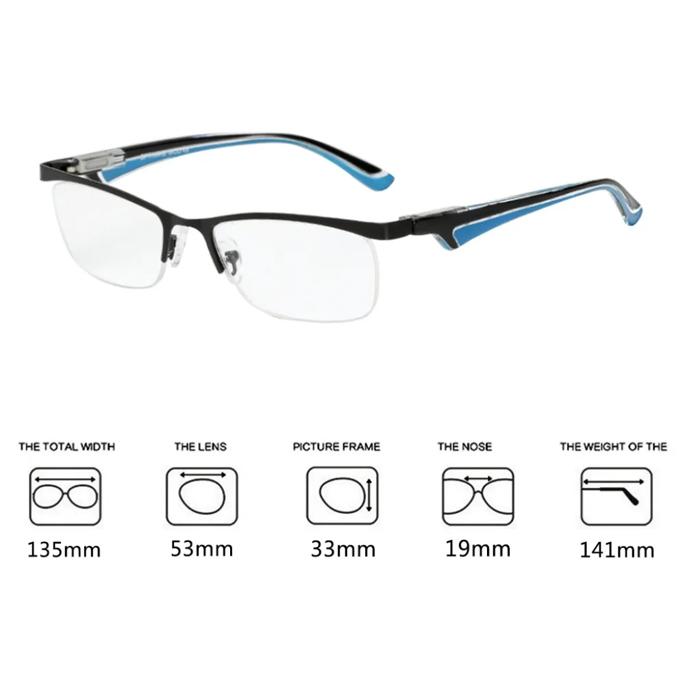 

Fashion Reading Glasses Anti-fatigue PC Lens Presbyopia Glasses Unisex Presbyopic Diopter +1.0/+1.5/+2.0/+2.5/+3.0/+3.5/+4