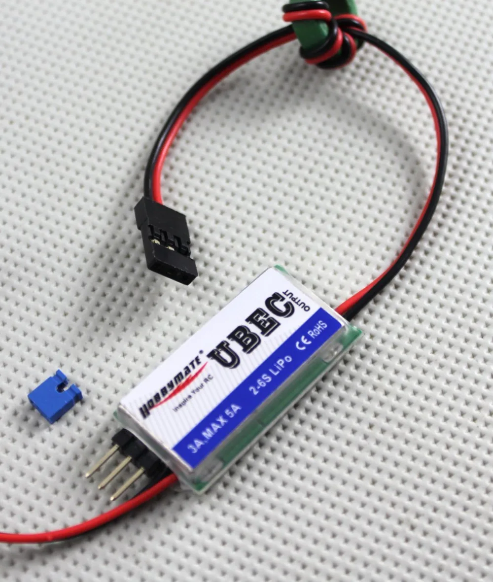 HOBBYMATE переключатель режим UBEC 5 В/6V 3A выход для комплекта радиоуправляемых