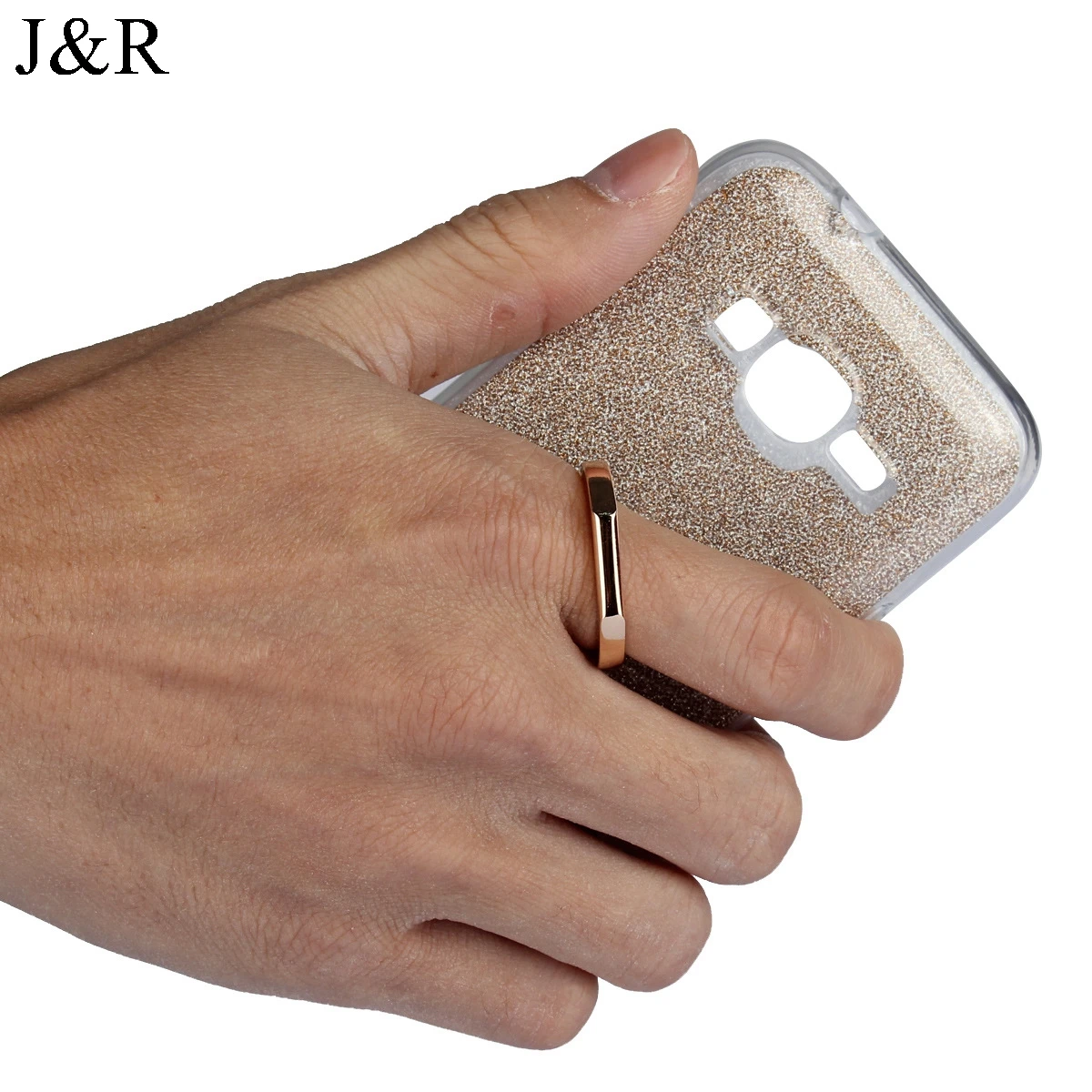 J &amp R блестящий чехол для samsung Galaxy J1 Mini Prime J106F SM-J106F/DS мягкий ТПУ роскошный защитный