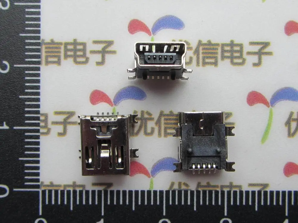 Бесплатная доставка 100 шт./лот Mini USB patch master (mini USB) socket 5PF отличная электронная