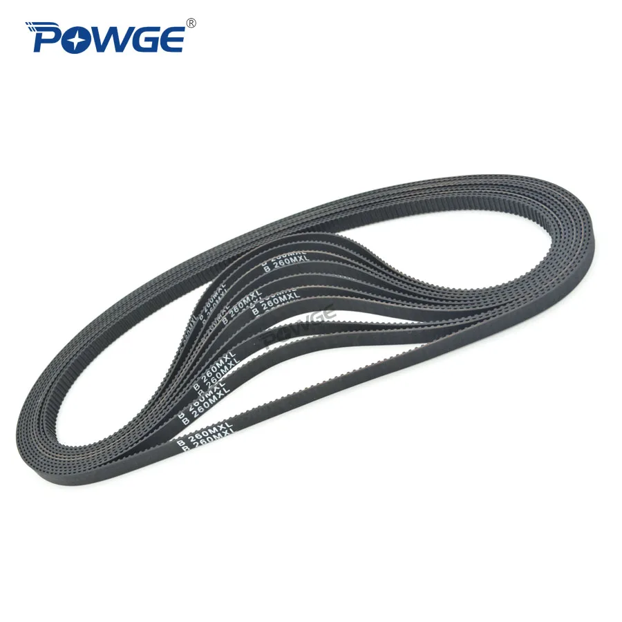 Ремень ГРМ POWGE B251 B255 B256 B260 B263 ширина 6 35 мм 025 зубьев 251 255 256 260 синхронный ремень B255MXL