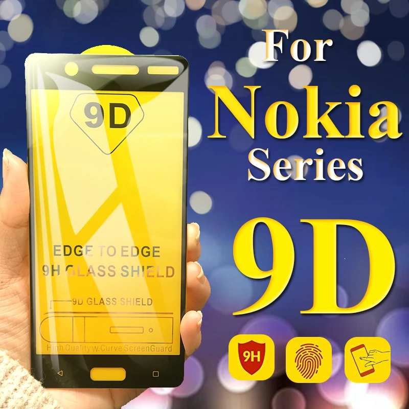 9d Защитное стекло для nokia детей возрастом 2 3 5 6 7 экран протектор Броня на noka 1 8 2018x7
