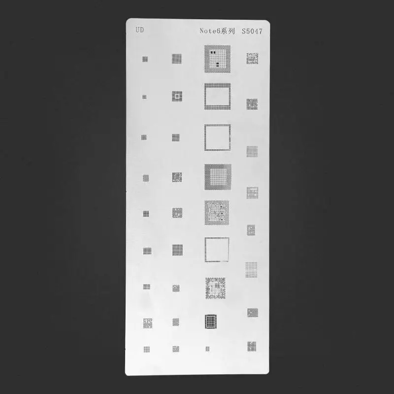 9 шт./компл. IC чип BGA набор трафаретов оловянный солдат шаблон для samsung