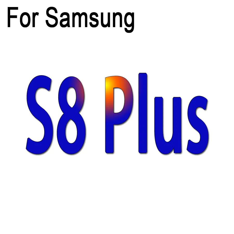 S8 plus glas tremp чехол для samsung Galaxy s8 plus S6 S7 Edge закаленное стекло S 8 S 6 S 7 Edge Защитная пленка для экрана S8+ чехол - Цвет: S8 Plus