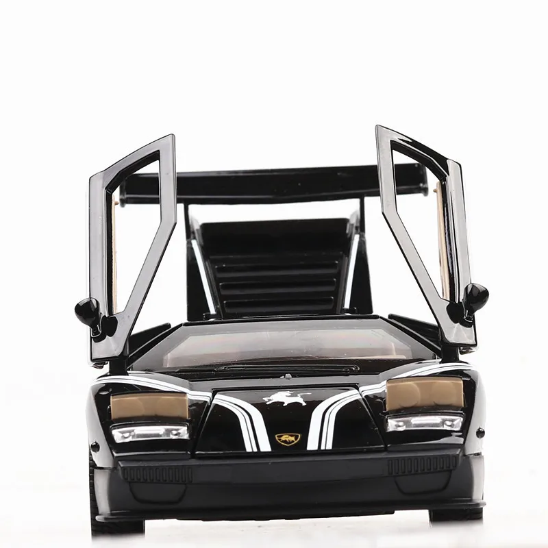1 шт. Новый 1:32 для Lambor ghini Countach Ретро модель гоночной машины сплав литья под