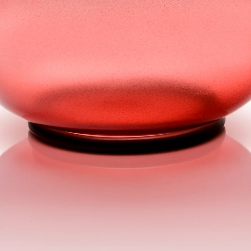 TOPFUND красный цвет прозрачный C Note корень Чакра кварцевый Поющая чаша 7"