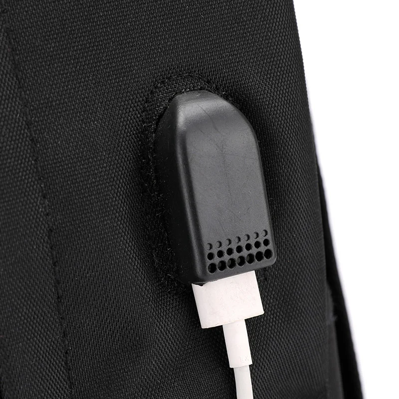 Мужские рюкзаки многофункциональные USB зарядное устройство для ноутбука Рюкзаки