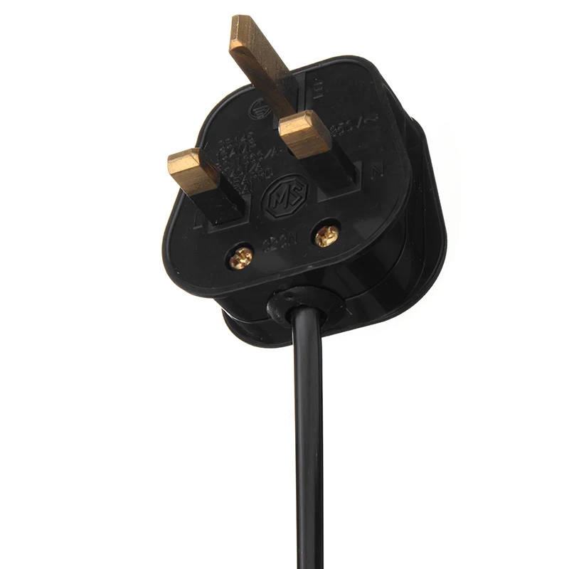 UK Plug Ретро Металлические Полосы вращающийся светодиодный свет Парикмахерская Вращающаяся лампа для волос зд обои открытый знак - Испускаемый цвет: UK Plug