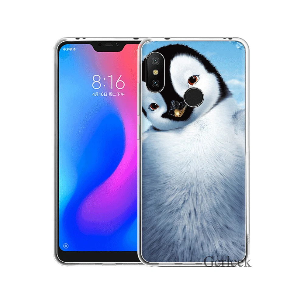 Жесткий чехол Desxz Arctic Penguin для Redmi Note 7 6 Pro 6A 5A 5 Plus 4X 4A GO S2|Чехлы-накладки| |